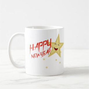 Neues Jahr 2024 Kaffeetasse
