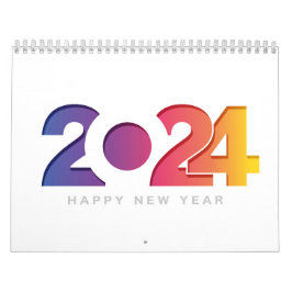 neues Jahr 2024 Kalender