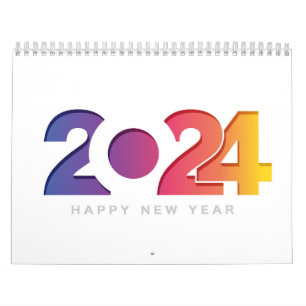 neues Jahr 2024 Kalender