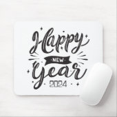 Neues Jahr 2024 Mousepad (Mit Mouse)