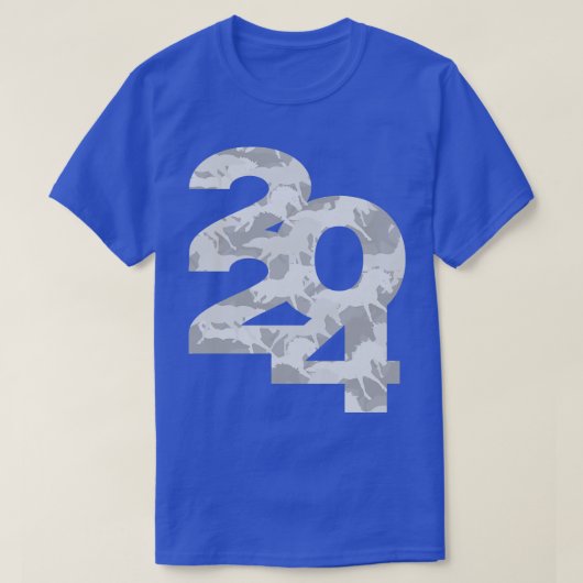 Neues Jahr 2024 T-Shirt (Design vorne)