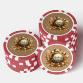 Neues Jahr 2025 Design Pokerchips (Stapel)