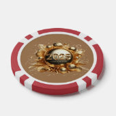 Neues Jahr 2025 Design Pokerchips (Einzeln)