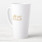 Neues Jahr 2025 Milchtasse (Linke Ecke)