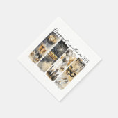 Neues Jahr 2025 Serviette (Ecke)