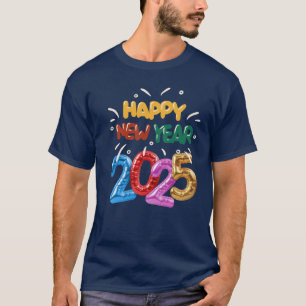 Neues Jahr 2025 T-Shirt