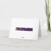 Neues Jahr 2026 Feiertagskarte (Rückseite)