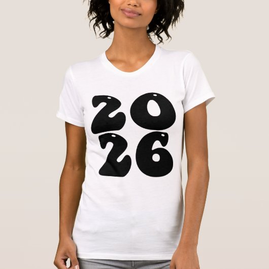Neues Jahr 2026 T-Shirt (Vorderseite)