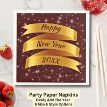 Neues Jahr 20xx Gold Band hinzufügen