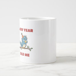 Neues Jahr, altes Ich Jumbo-Tasse