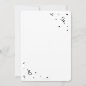 Neues Jahr-Cheer-Ticker-Foto Feiertagskarte (Rückseite)