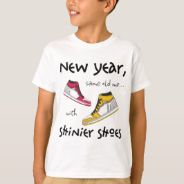 Neues Jahr, das gleiche alte ich mit glänzenden Sc T-Shirt