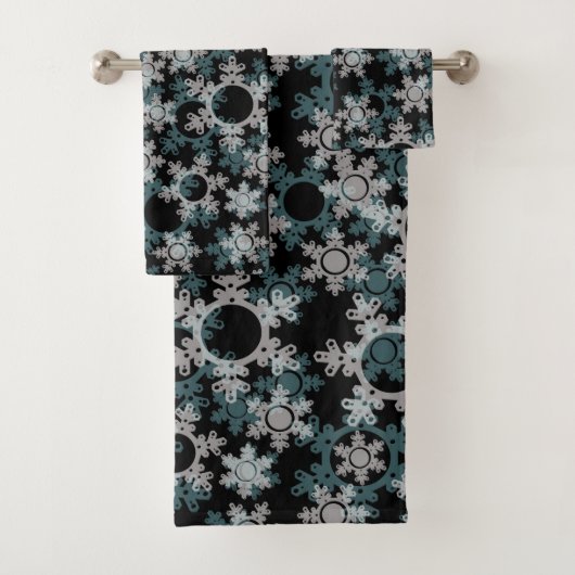 Neues Jahr Dekoration, Weihnachten, Neues Jahr, Sc Badhandtuch Set (Insitu)