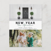 Neues Jahr Erlebnis Multi-Foto Urlaub Postkarte (Vorderseite)