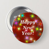 Neues Jahr Fireworks Flash auf Red Button (Vorne & Hinten)