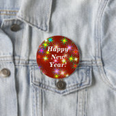 Neues Jahr Fireworks Flash auf Red Button (Beispiel)