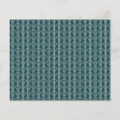 Neues Jahr Foto Elegante Art Deco Typografie (Rückseite)