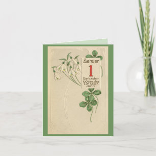 Neues Jahr für Jugendliche Feiertagskarte