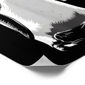 Neues Jahr Gleiches Baka Leben Pinguin Lustiger Wi Poster (Ecke)