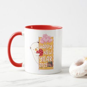 Neues Jahr glücklich_2025 Tasse