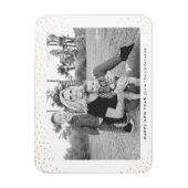 Neues Jahr | Holiday Foto Magnet (Vertikal)