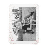 Neues Jahr | Holiday Foto Magnet (Vertikal)