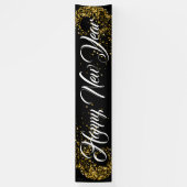 Neues Jahr im Innern glücklich Banner (Vertikal)