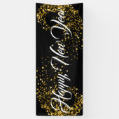 Neues Jahr im Innern glücklich Banner (Vertikal)