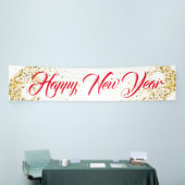 Neues Jahr im Innern glücklich Banner (Messeveranstaltung)