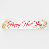 Neues Jahr im Innern glücklich Banner (Horizontal)