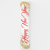 Neues Jahr im Innern glücklich Banner (Vertikal)