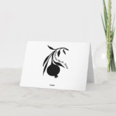 Neues Jahr im Iran Feiertagskarte (Rückseite)