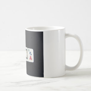 neues Jahr Milliamperestunde-jongg Kaffeetasse