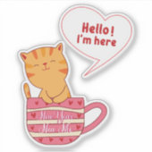 Neues Jahr - Neu Aufkleber (Vorderseite)