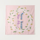 Neues Jahr Neu Wandteppich (Vorderseite (Horizontal))