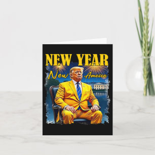 Neues Jahr Neue Amerika Frohes Neues Jahr Party 20 Karte