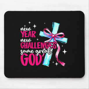 Neues Jahr Neue Herausforderungen Sam Großer Gott Mousepad