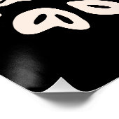 Neues Jahr neue ich Resolutionen schwarz Hexerei ä Poster (Ecke)