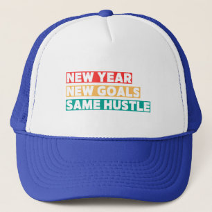 Neues Jahr, neue Ziele, gleiche harte Motivation Truckerkappe
