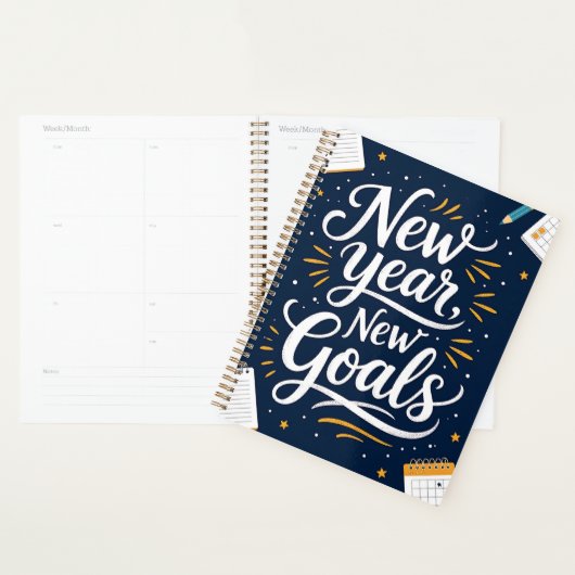 Neues Jahr, neue Ziele - Motivierend Pinselbriefe Planer (Anzeige)