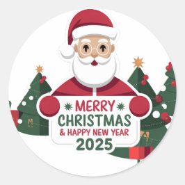 Neues Jahr, neuer Stil 2025: Round Stickers