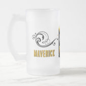 Neues Jahr Neues Bierfest Party Mattglas Bierglas (Links)