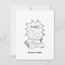 Neues Jahr, neues Kapitel: 2023 - Flachkarte Mitteilungskarte