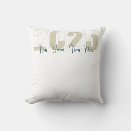 Neues Jahr, neues Leben Kissen