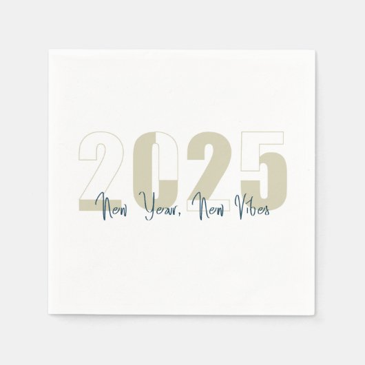 Neues Jahr, neues Leben Serviette (Vorderseite)