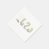 Neues Jahr, neues Leben Serviette (Ecke)