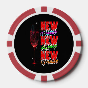 Neues Jahr Neues Lob Pokerchips