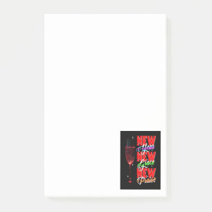 Neues Jahr Neues Lob Post-it Klebezettel