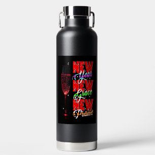 Neues Jahr Neues Lob Trinkflasche