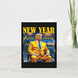 Neues Jahr New America Shirt Frohes Neues Jahr Par Karte